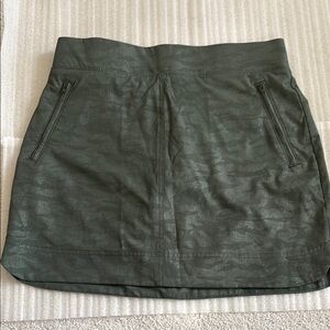5/$30 Green Camouflage Women's Skort